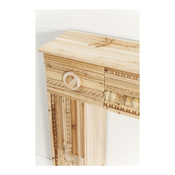 Dekoratívna kozubová rímsa z jedľového dreva Kare Design Ornaments-image-2