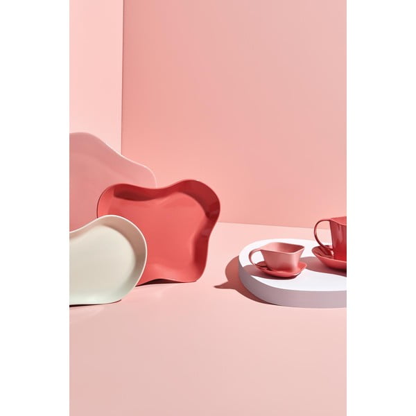 Súprava 2 světle Ružových tanierikov Kütahya Porselen Lux, 28 x 19 cm-image-1