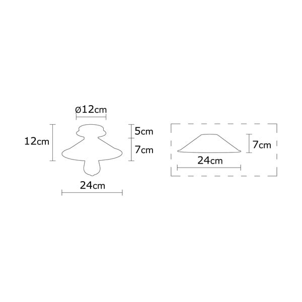 Čierne stropné svietidlo s kovovým tienidlom ø 24 cm Berceste – Opviq lights-image-3