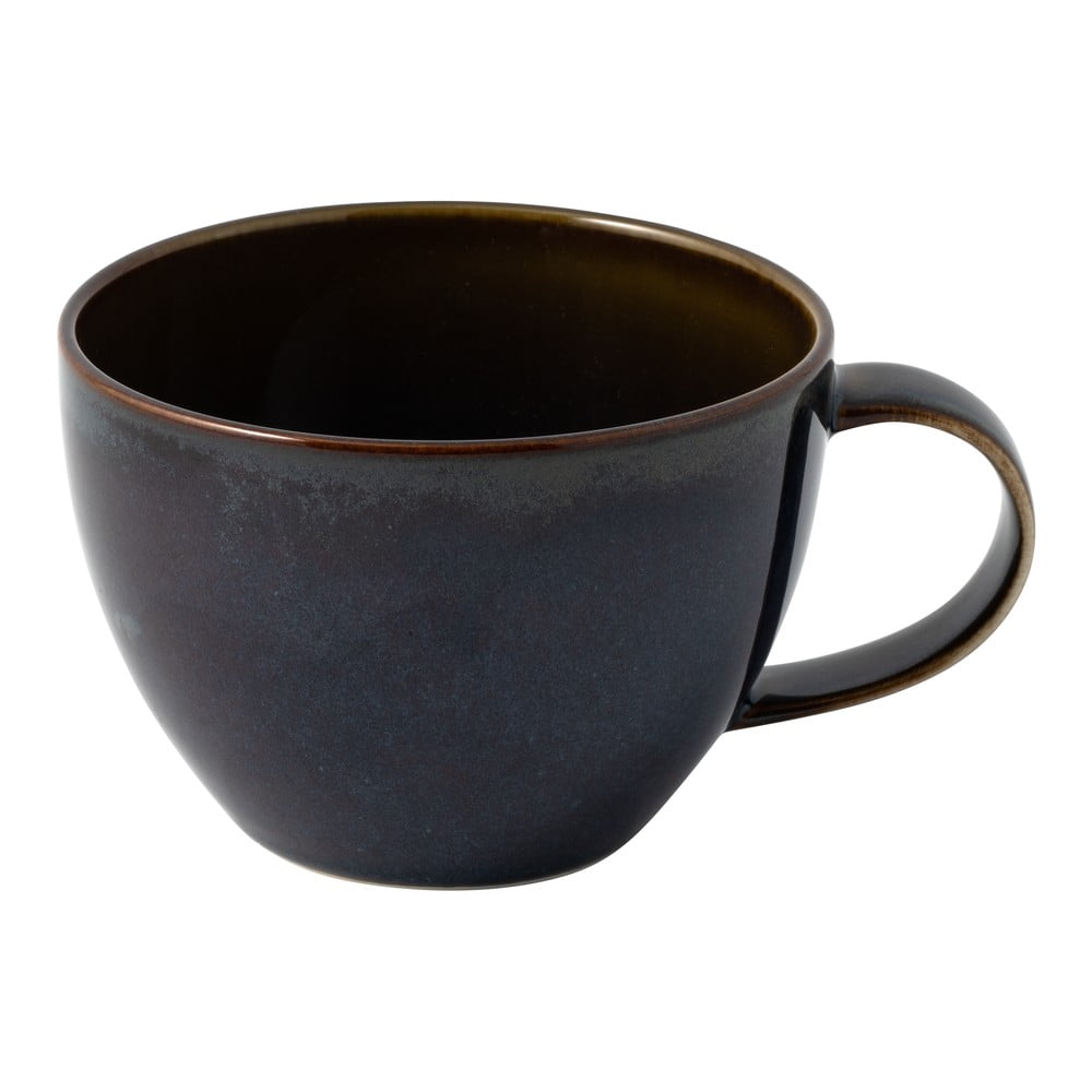 Tmavomodrá porcelánová šálka na kávu Villeroy & Boch Like Crafted, 247 ml