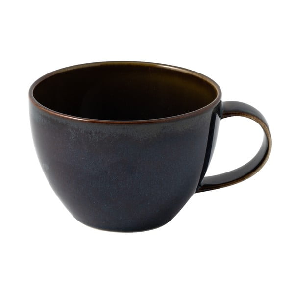Tmavomodrá porcelánová šálka na kávu Villeroy & Boch Like Crafted, 247 ml