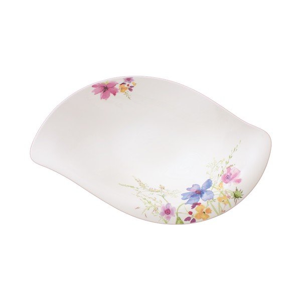 Biela porcelánová šalátová misa s motívom kvetín Villeroy & Boch Mariefleur Serve, 3,8 l-image-1