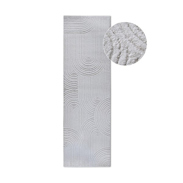 Krémovobiely behúň 80x240 cm Chappe Cream White – Elle Decoration