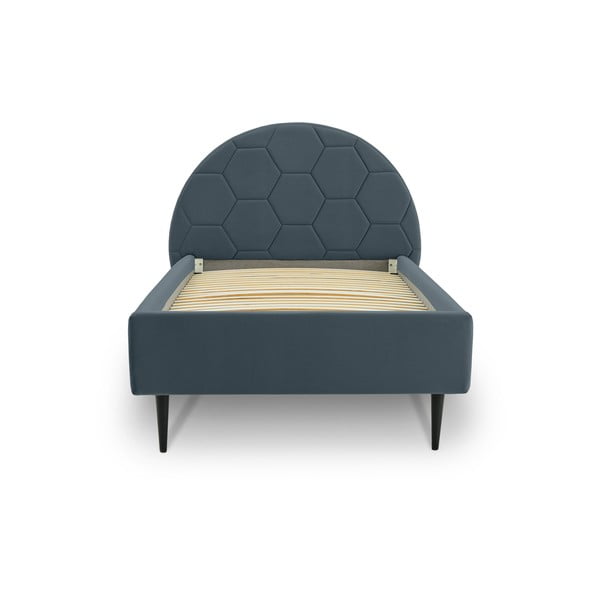 Modrá detská posteľ 120x200 cm Mercury – Scandic-image-3