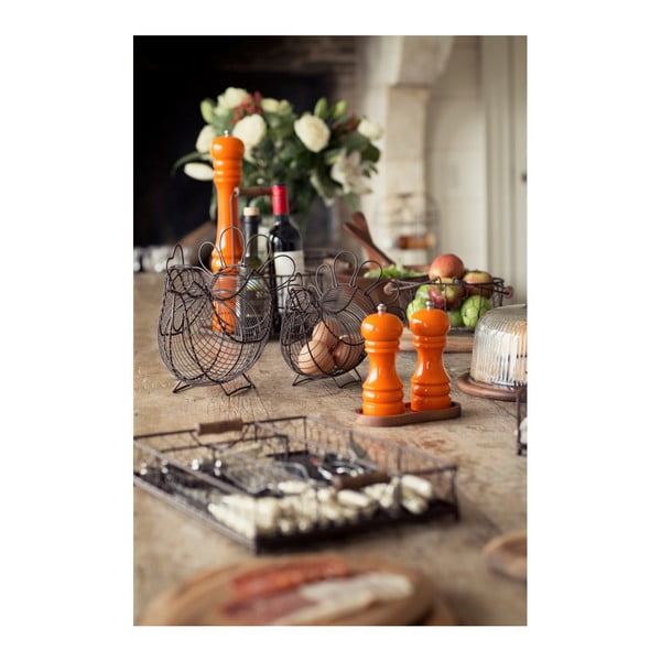 Kovová prepravka na 4 fľaše T&G Woodware Provence-image-2