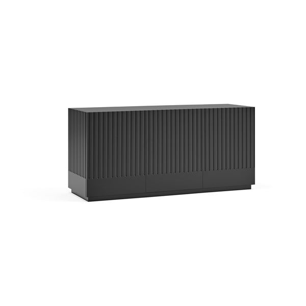 Čierny príborník Teulat Doric, šírka 150 cm-image-3