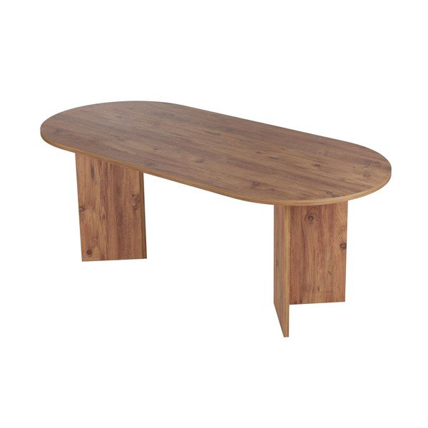 Jedálenský stôl v dekore borovice 90x200 cm Sabella – Kalune Design-image-3