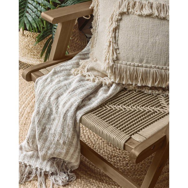 Drevené záhradné kreslo v prírodnej farbe Geralda – Kave Home-image-4