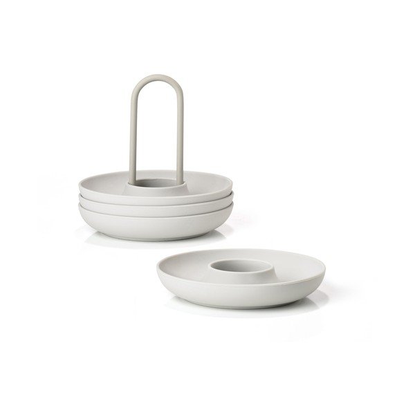 Kovové stojančeky na vajíčka v súprave 4 ks Singles – Zone