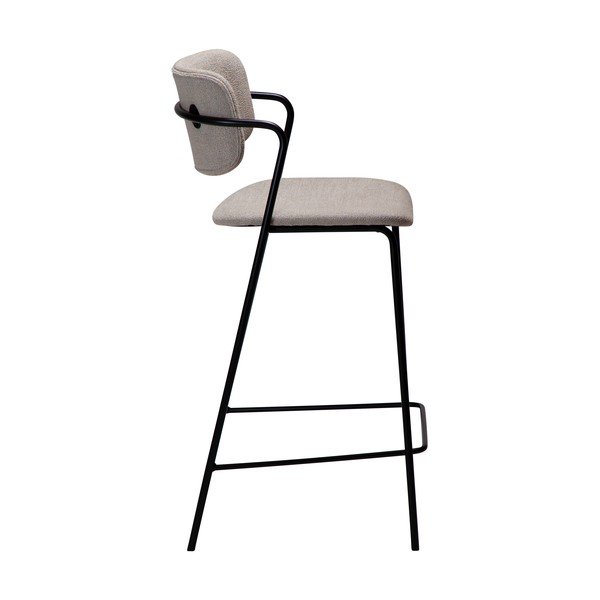 Béžová barová stolička (výška sedadla 67,5 cm) Zed – DAN-FORM Denmark-image-3