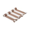 Behúň na stôl s prímesou ľanu 50x150 cm Maura – Kave Home