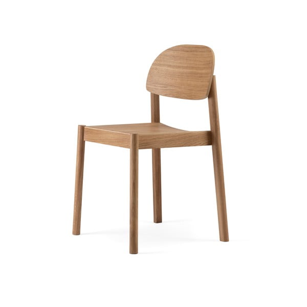 Jedálenská stolička z dubového dreva EMKO Citizen Oval