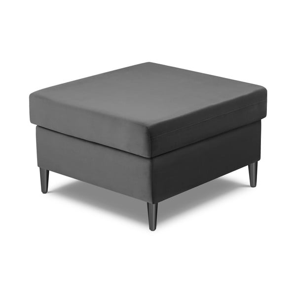 Svetlosivá zamatová podnožka Kyoto – Cosmopolitan Design-image-2