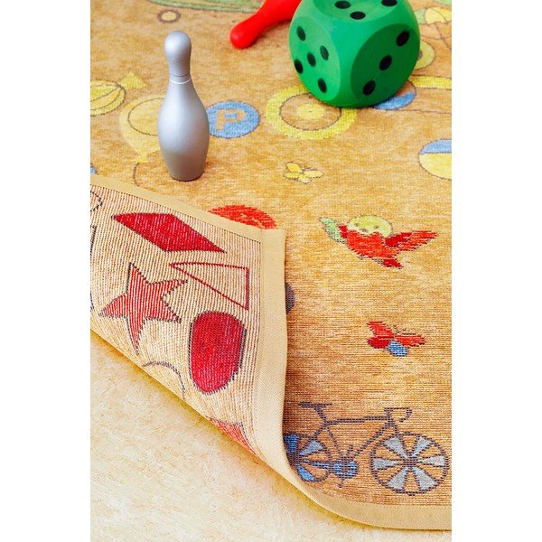 Hnedý obojstranný detský koberec Narma Tähemaa, 160 x 230 cm-image-4