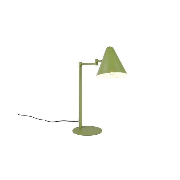 Zelená stolová lampa s ohýbateľnou konštrukciou (výška  50,5 cm) Cosima – Trio-image-2