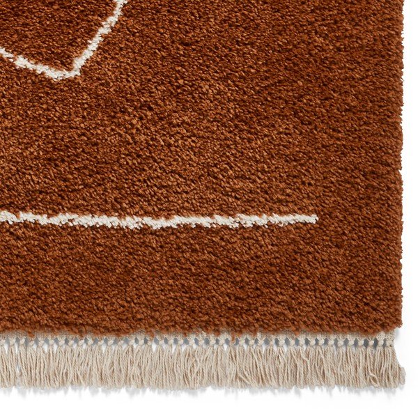 Terakotovočervený koberec Think Rugs Boho, 160 x 220 cm-image-4