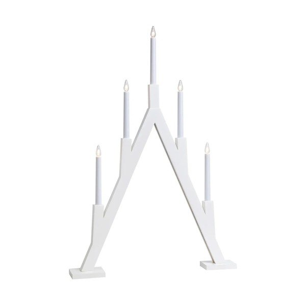 Biela vianočná svetelná dekorácia Bjurfors – Markslöjd