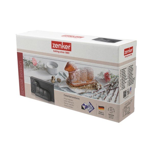 Oceľová forma na pečenie Zenker Easter Lamb, 900 ml-image-2