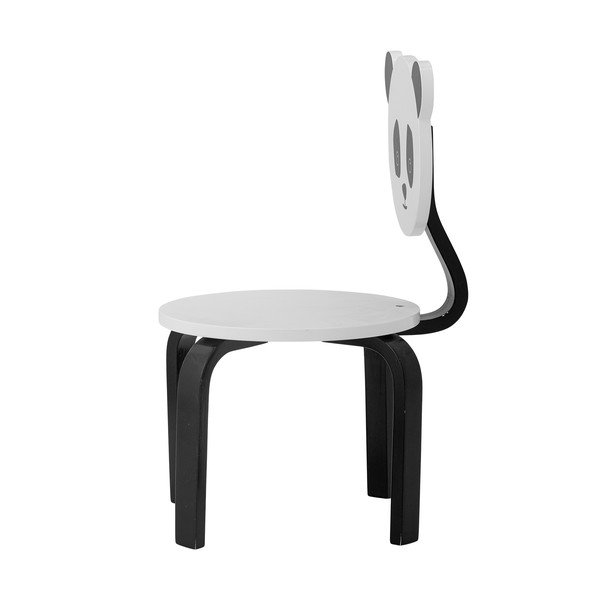 Čierno-biela detská stolička Marle – Bloomingville Mini-image-4