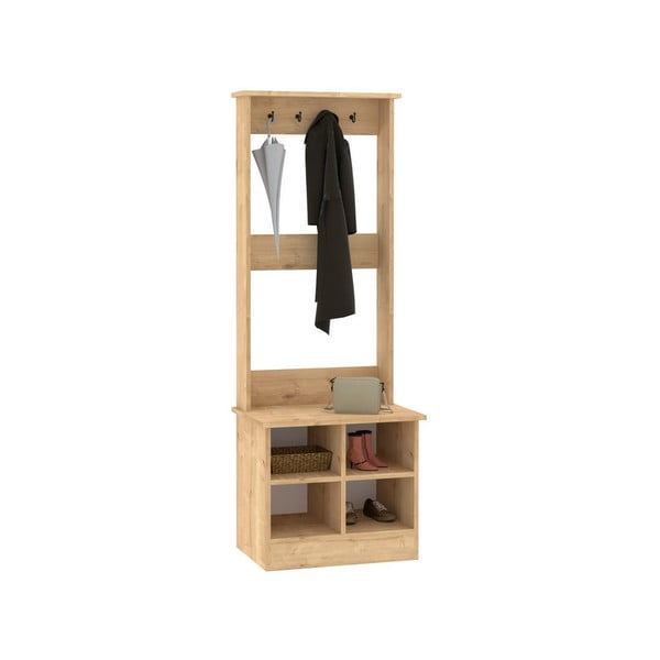 Predsieňová zostava v prírodnej farbe Fasitano - Kalune Design-image-2