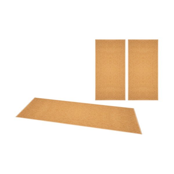 Súprava 3 oranžových behúňov BT Carpet Casual