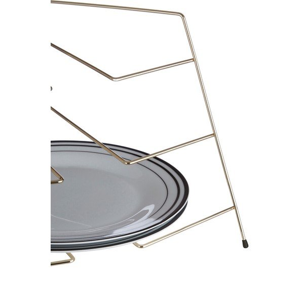 Kovová prídavná polička v zlatej farbe 37x25 cm Rowan – Premier Housewares-image-3