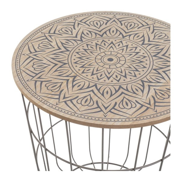 Okrúhle odkladacie stolíky v súprave 2 ks ø 40 cm – Casa Selección-image-2