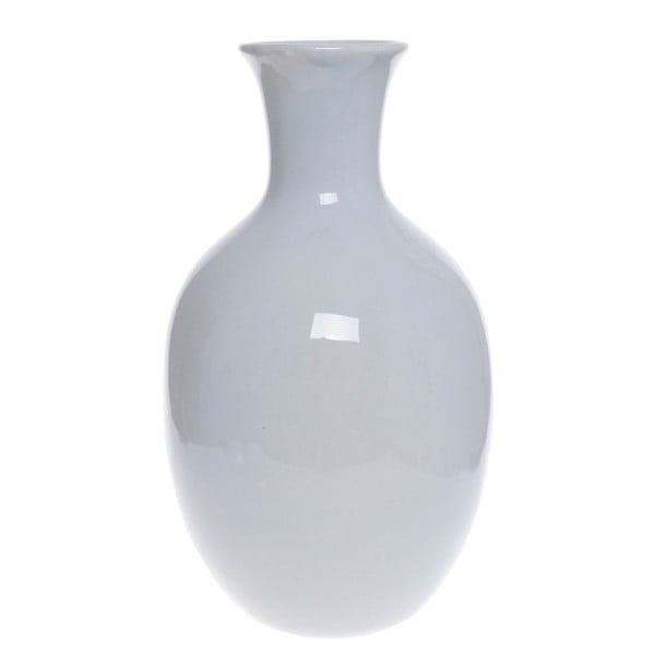 Sivá keramická váza EwaxTulip, výška 35 cm