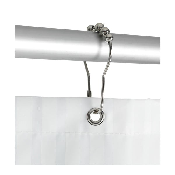 Sada 12 háčikov na sprchový záves Wenko-image-1