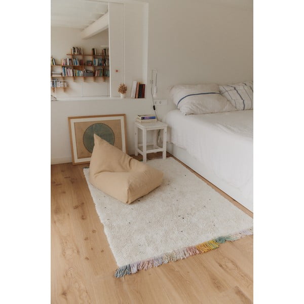 Svetložltý detský sedací vak Cleo Light Honey – Lorena Canals-image-1