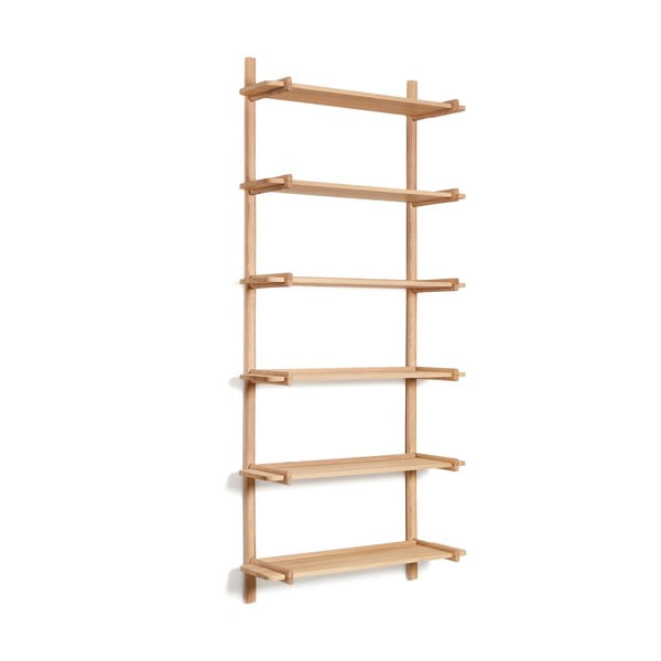 Modulárny policový systém z dubového dreva v prírodnej farbe 90x202 cm Sitra – Kave Home