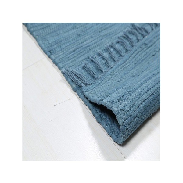 Ručne tkaný bavlnený koberec Webtappeti Pezzotto, 120 x 170 cm-image-1