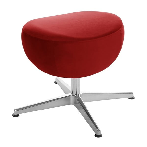 Červená otočná stolička/podnožka My Pop Design Monory