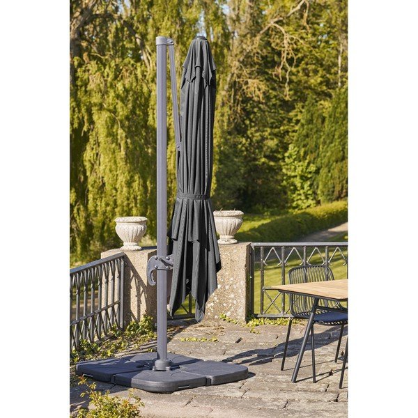 Čierny slnečník ø 295 cm Baza – House Nordic-image-4