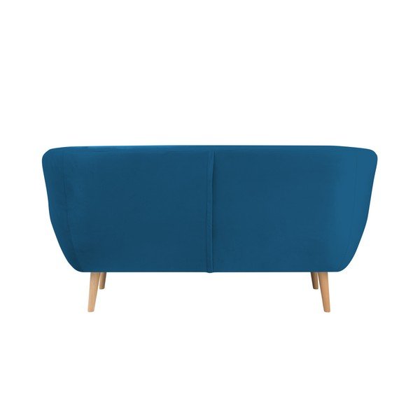 Modrá dvojmiestna pohovka Mazzini Sofas Amelie-image-3