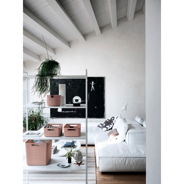 Úložný plastový košík Jute - Curver-image-2