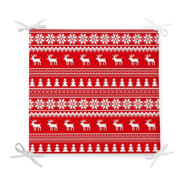 Vianočný sedák s prímesou bavlny Minimalist Cushion Covers Stockings, 42 x 42 cm
