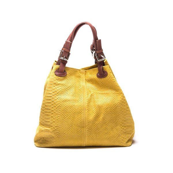 Kabelka Python Giallo-image-2