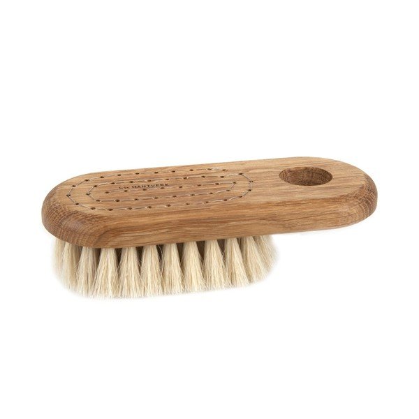 Prírodná kefa na telo z konských vlasov Iris Hantverk, dĺžka 17 cm