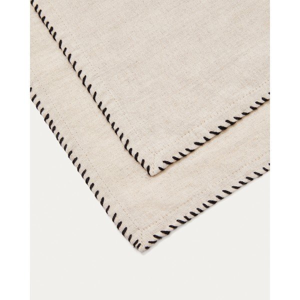 Látkové prestieranie v súprave 2 ks 30x50 cm Sanpola – Kave Home-image-1