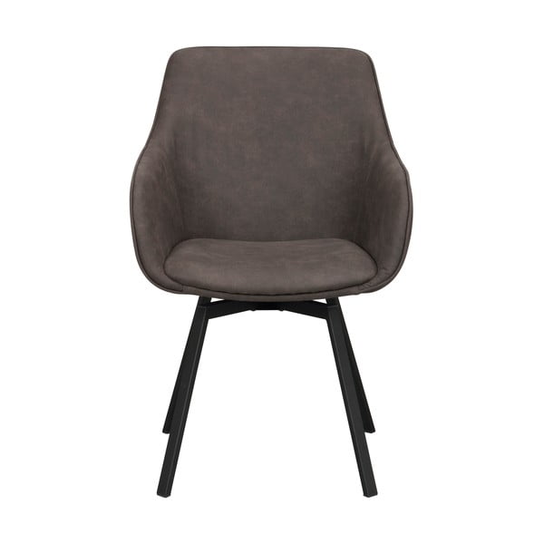 Sivé čalúnené jedálenské kreslá v súprave 2 ks Alison – Rowico-image-2