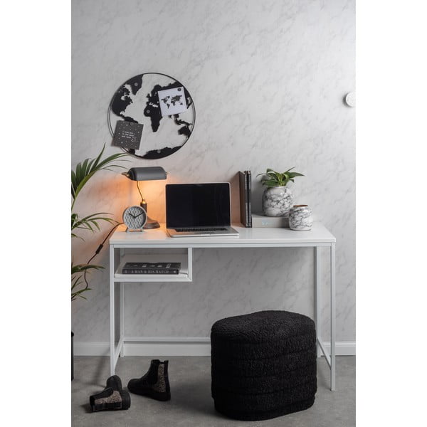 Bielo-čierna železná váza PT LIVING Marble, výška 12,5 cm-image-1