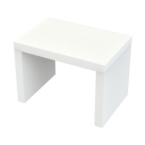 Nižšia stolička Float White-image-1