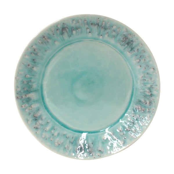Modrý keramický tanier Costa Nova Madeira, ⌀ 27 cm