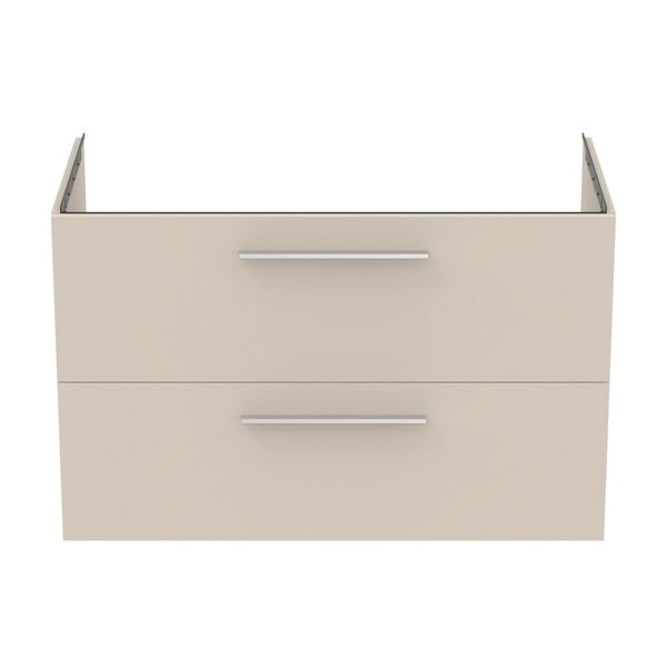 Krémová závesná skrinka pod umývadlo 100x63 cm i.Life B – Ideal Standard-image-2