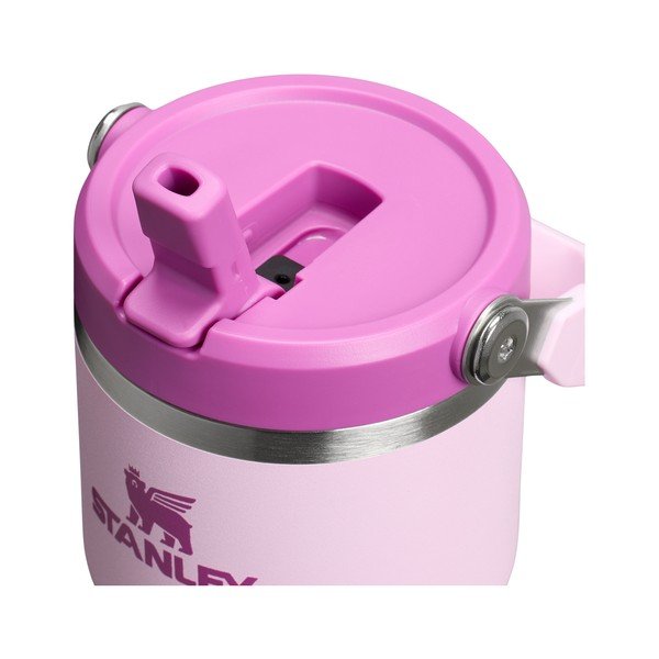 Ružová termoska z nehrdzavejúcej ocele 600 ml IceFlow™ Flip Straw 2.0 Cherry Blossom – Stanley-image-2