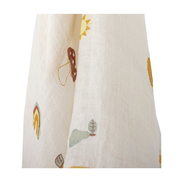 Biela detská deka 80x100 cm Agnes – Bloomingville Mini-image-1