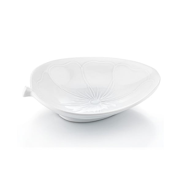 Porcelánový tanier Kvetina, 30x25 cm