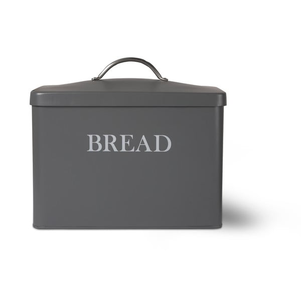 Tmavosivý chlebník Garden Trading Bread Bin In Chalk