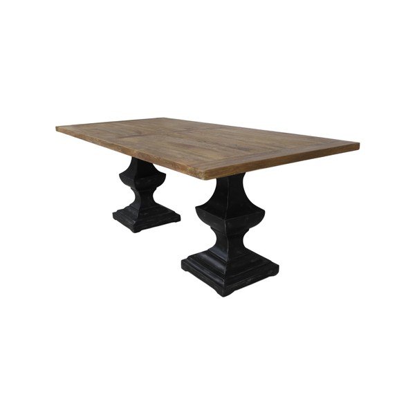 Doska stola z teakového dreva HSM collection, 210 × 100 cm-image-4